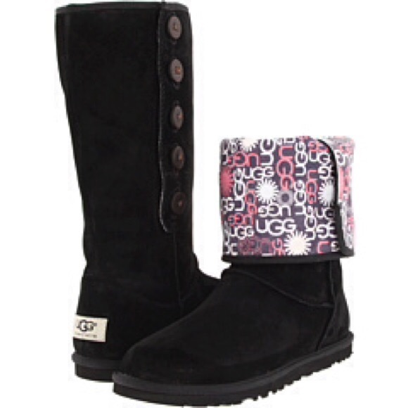 SOLD****UGG Black LoPro Boots, Sz 8 - Picture 8 of 8
